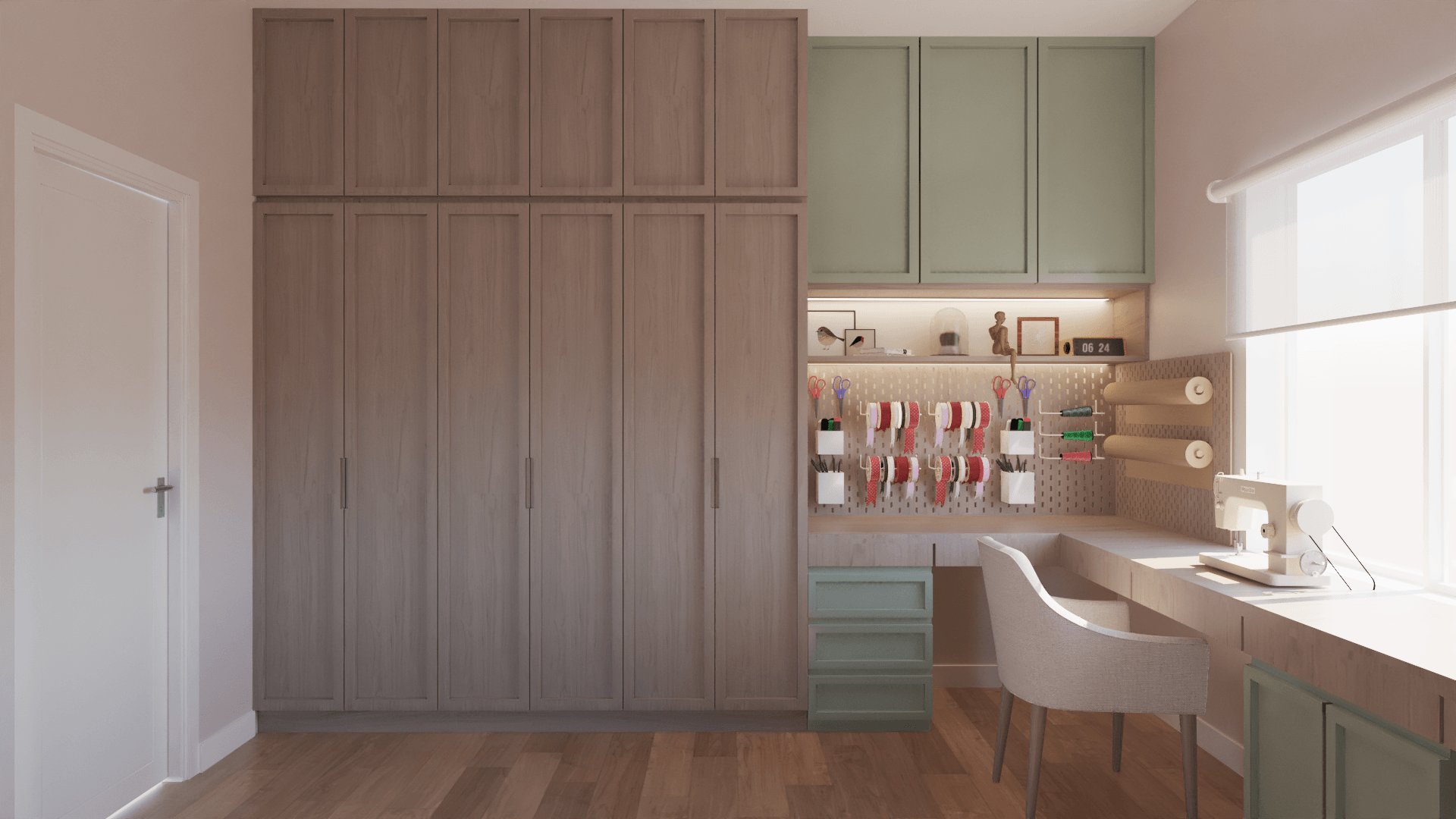 卧室·颜色与木材丨DOBLEALTURA ARQUITECTOS-7