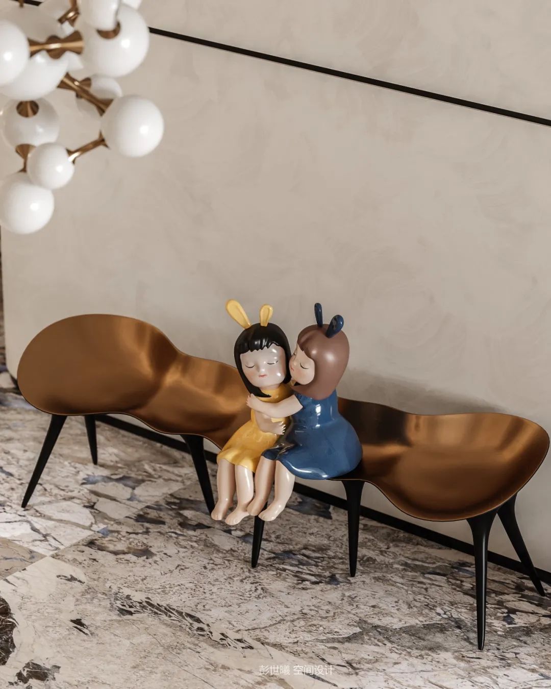 东晖·龙悦湾 · 现代轻奢风格的精致室内设计丨中国杭州丨彭世曦空间设计-87