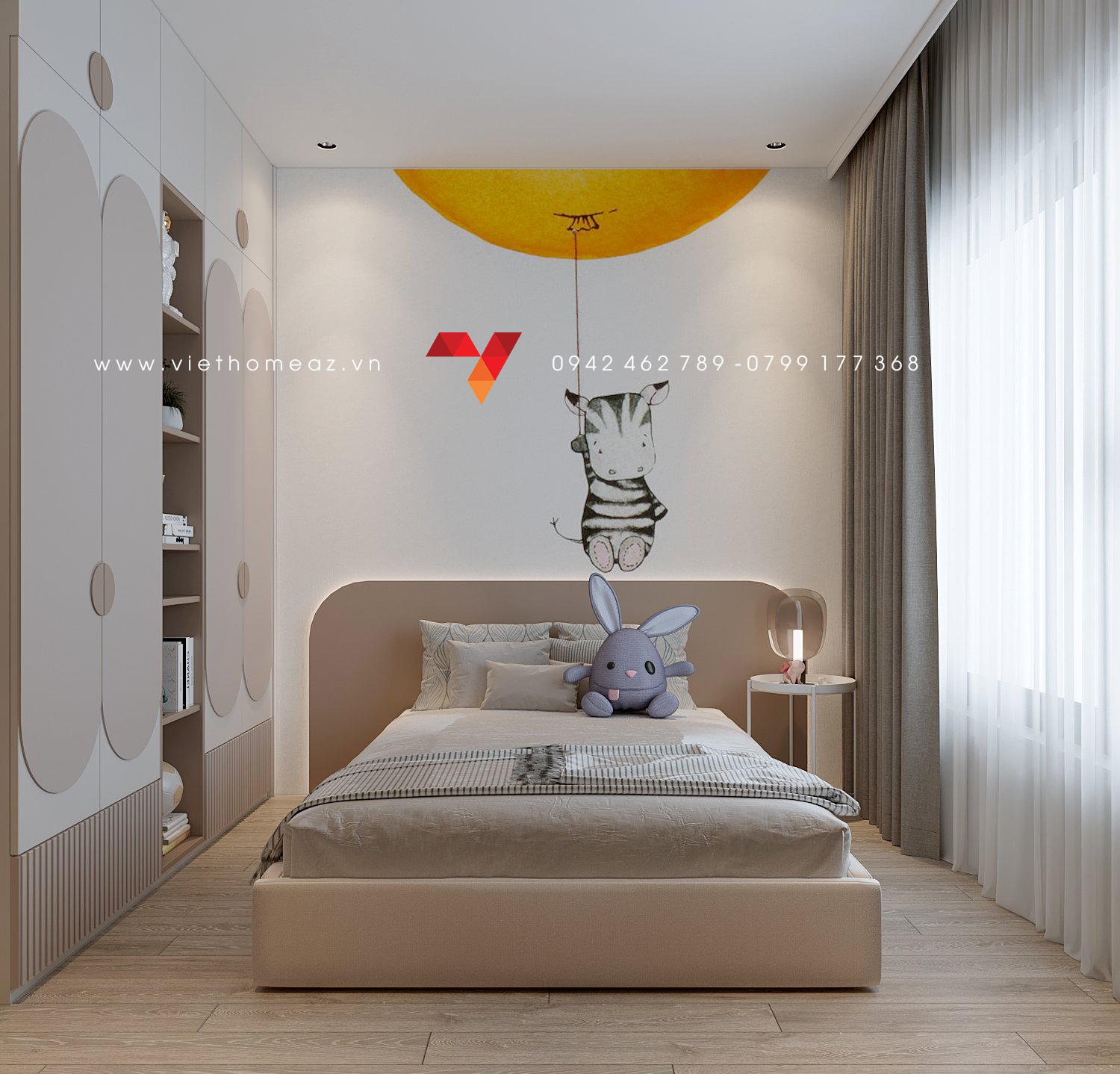 Vinhomes Smart City 室内设计项目丨越南河内丨VietHome-18