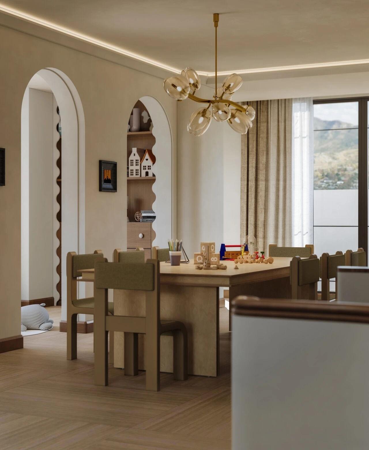 美及设计 · 重庆紫檀庄园1300m²曲境别墅丨中国重庆丨美及空间设计-43