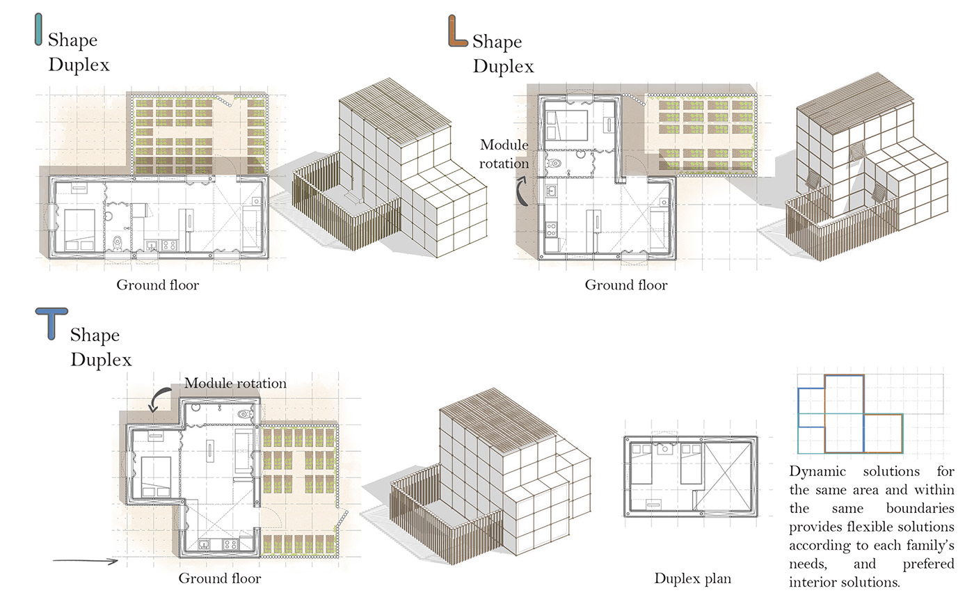 仿生模块化庇护所丨苏丹丨国际多学科团队-23