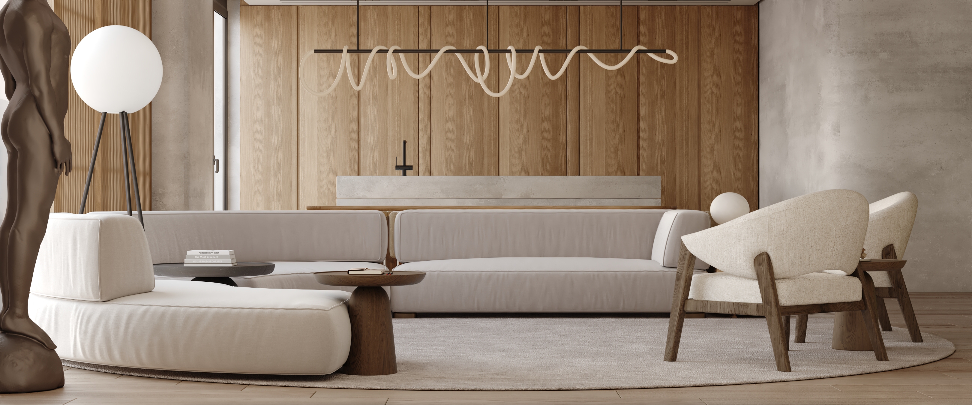 开放式温馨原木空间  明亮舒适的住宅！-0