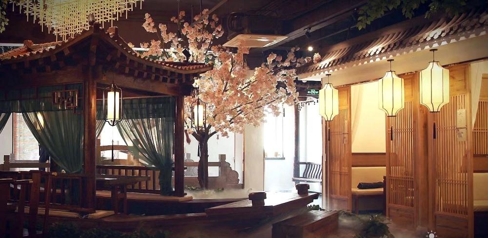 微尘空间设计事务所打造江南风情楚膳居餐厅-58