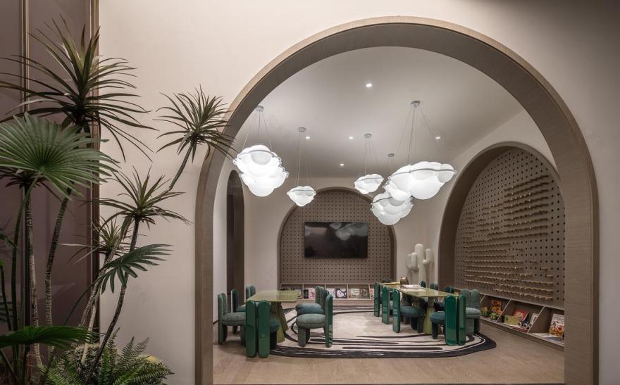 深圳招商雍云府售楼处丨中国深圳丨布鲁盟设计-53