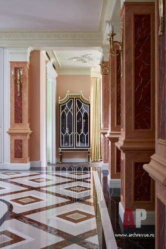 经典两层带阁楼住宅室内设计项目丨俄罗斯莫斯科丨阿列菲耶娃·奥莉皮阿达,阿丽季切娃·伊琳娜-28