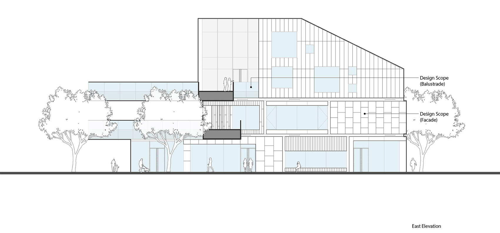 回赠街道以场所  北京三里屯太古里沿街建筑幕墙与公共空间更新丨中国北京丨moss.architects-69