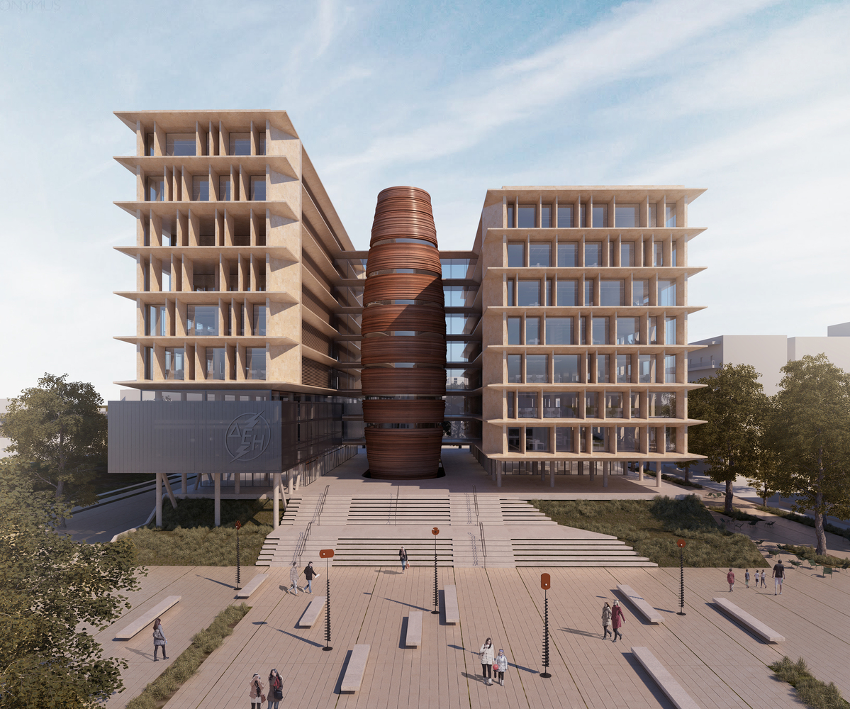 Winning Design Seeks to Increase Public Power Corporation Headquarters Environmental Awareness-29