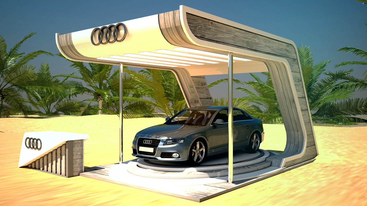 奥迪北海岸展位丨Intermark Network-11