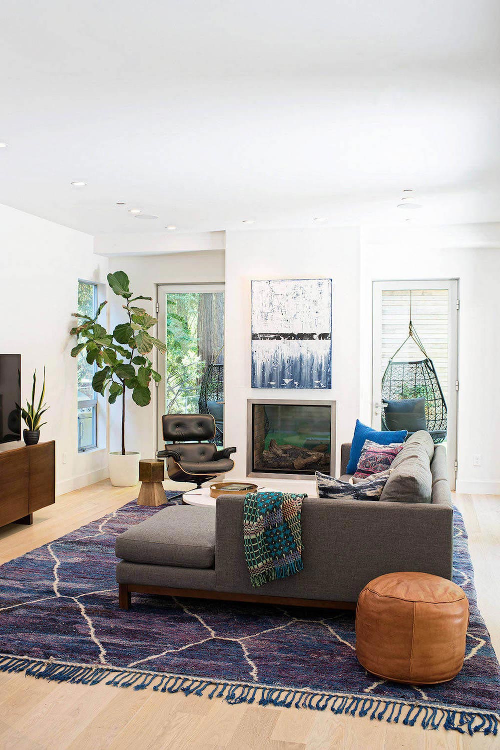 加州马林县里的休闲现代之家-9