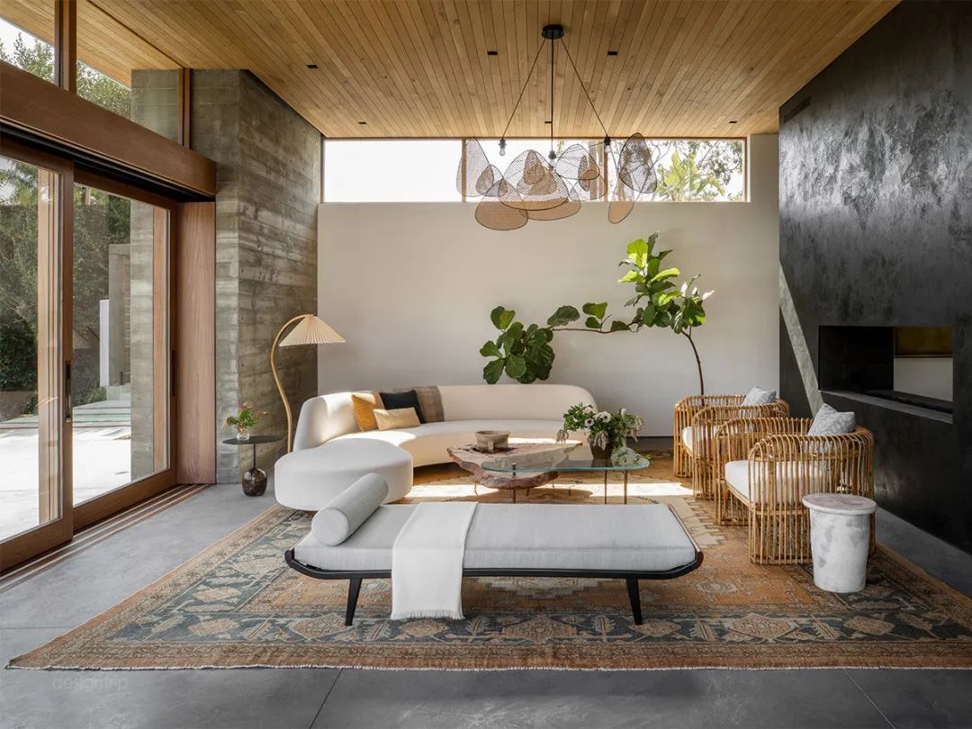 野生动物路住宅设计丨美国丨Martha Mulholland 室内设计工作室-8