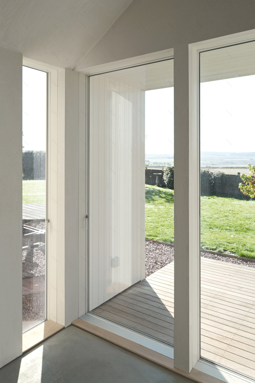 Gabled guesthouse by Sutherland - Co extends countryside cottage-10
