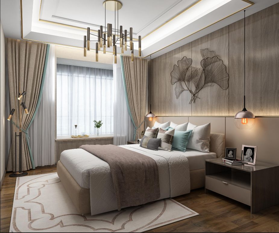 现代轻奢海天名城,120 平品质生活空间-38