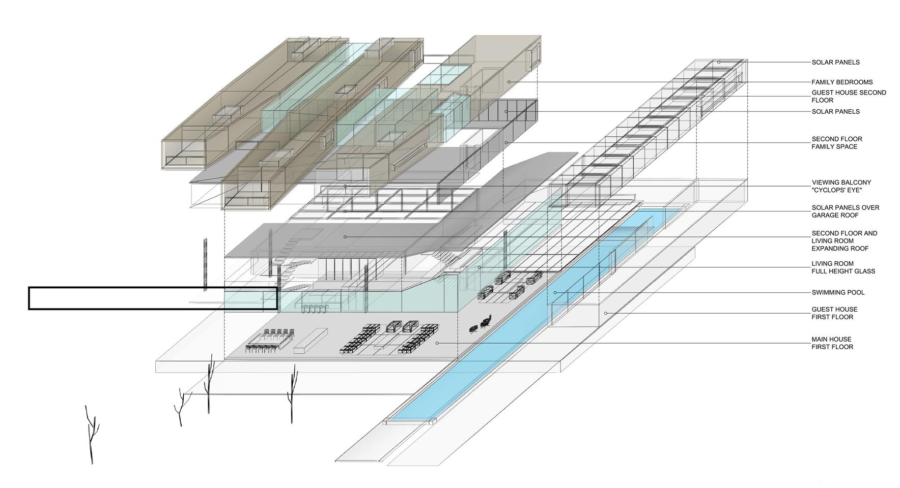 巴哈马“独眼巨人”别墅丨Urban Office Architecture-26