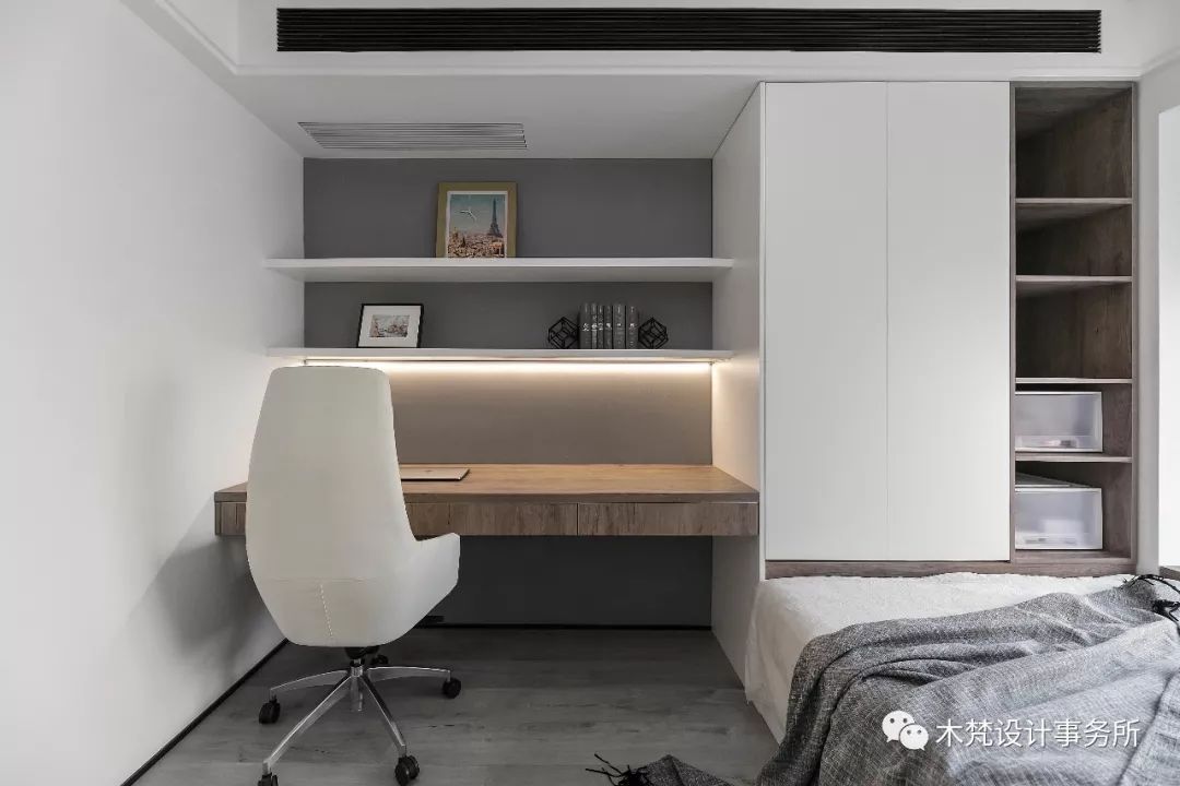 《春风·习》- 现代简约婚房，80㎡小两居的收纳艺术-50