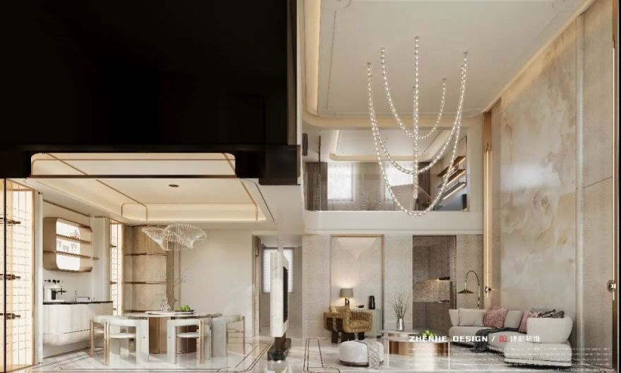 「臻和装饰」金塘300m²豪宅丨中国舟山丨宁波臻和装饰有限公司-32