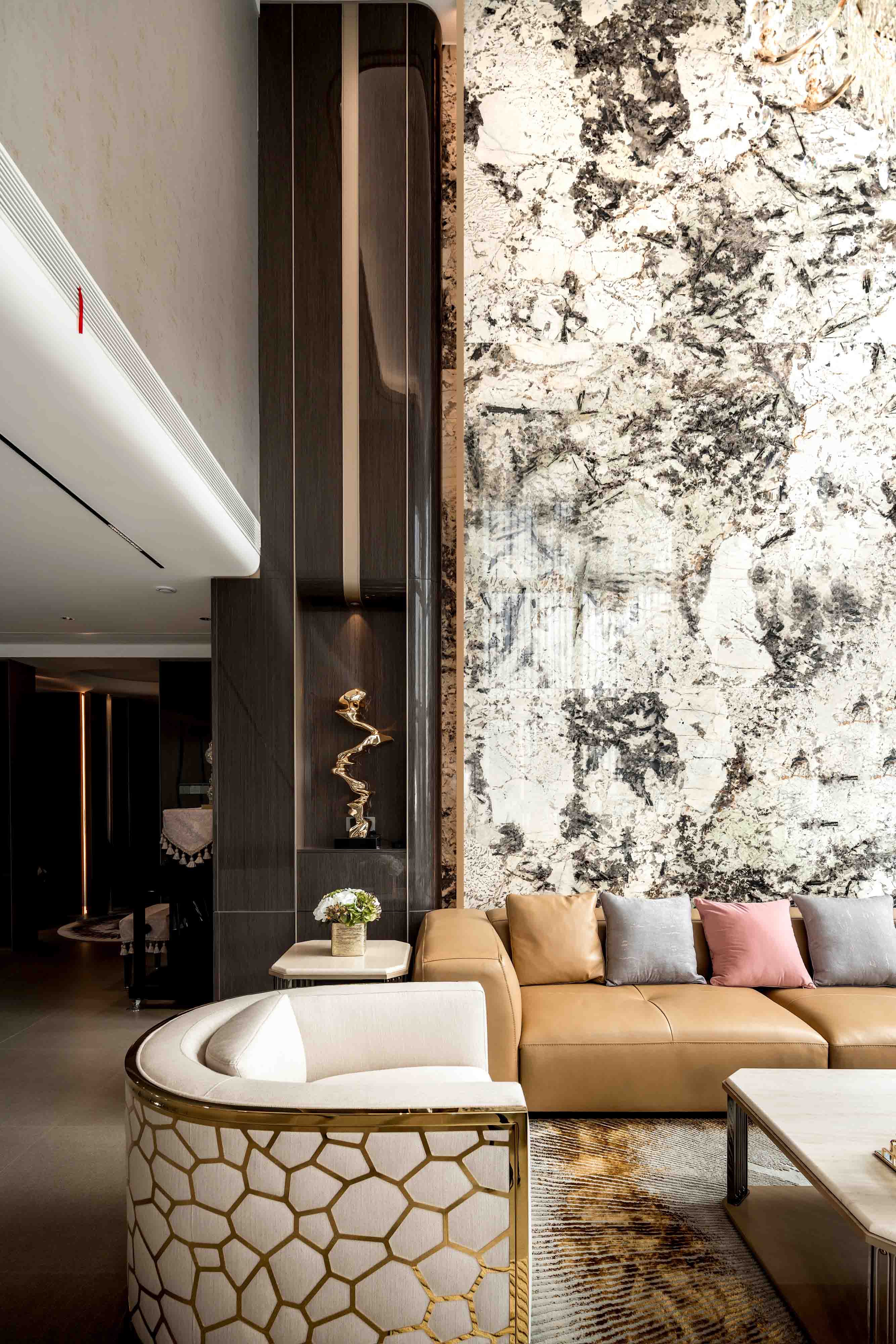 常州 225m²墅境大平层,都市雅奢之所丨中国常州丨星艺装饰全案设计中心-10