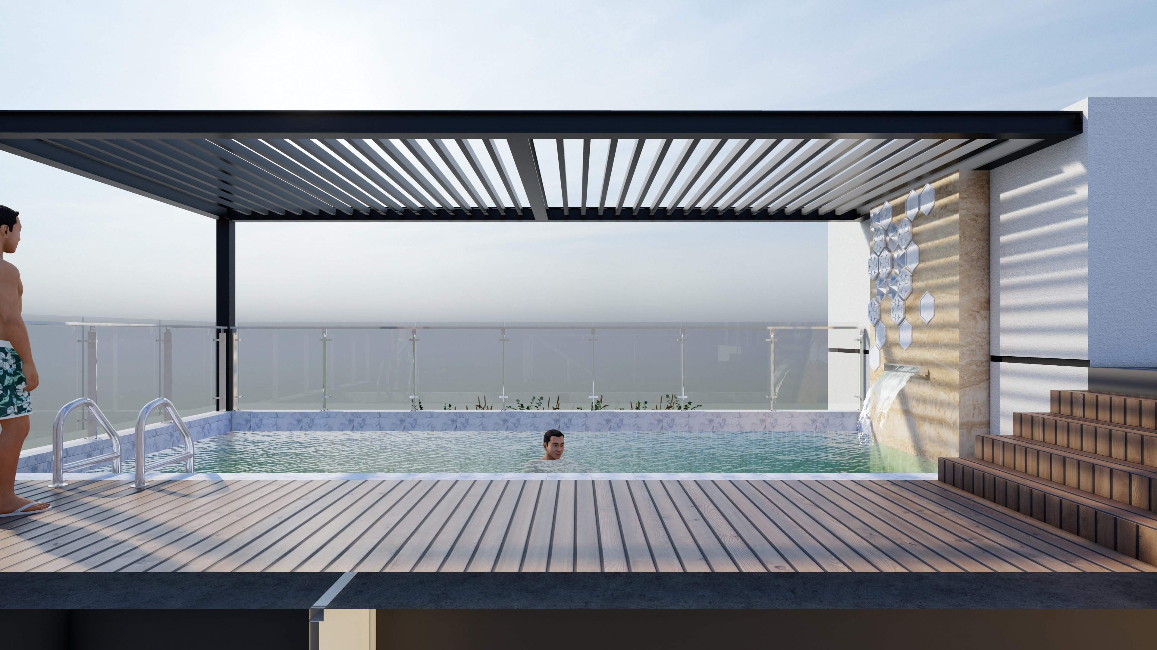 混合用途建筑设计丨Khetro Sthapati-7