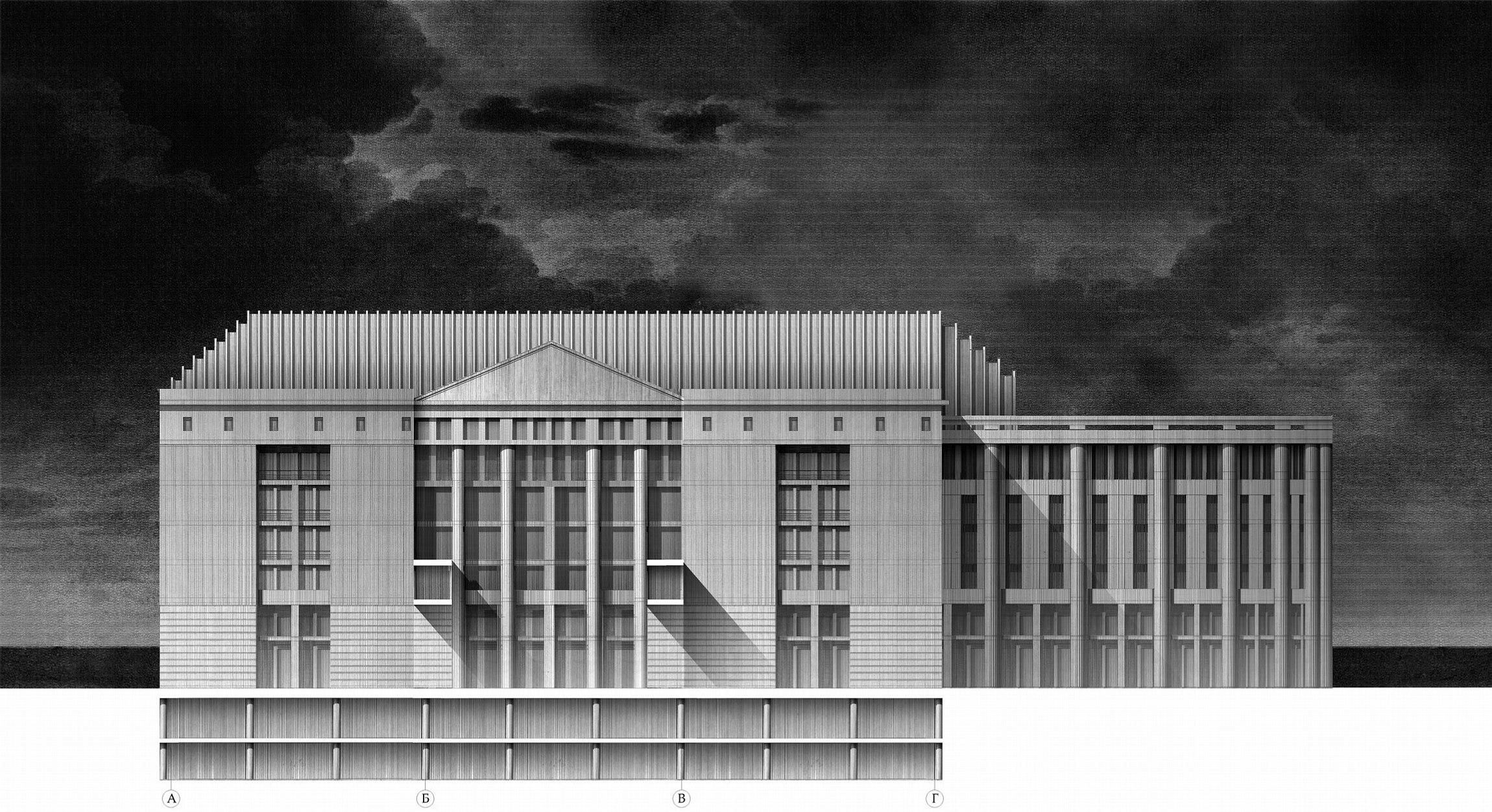 Perm 市行政商业中心 | 现代风格展现多功能空间魅力-5