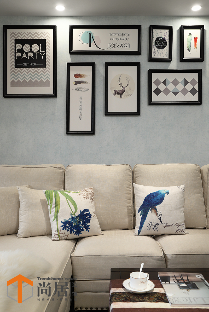 尚居实景案例 ‖ 香鸢美颂 115㎡ ‖ 美式简约 ‖ 你好，小时光-43