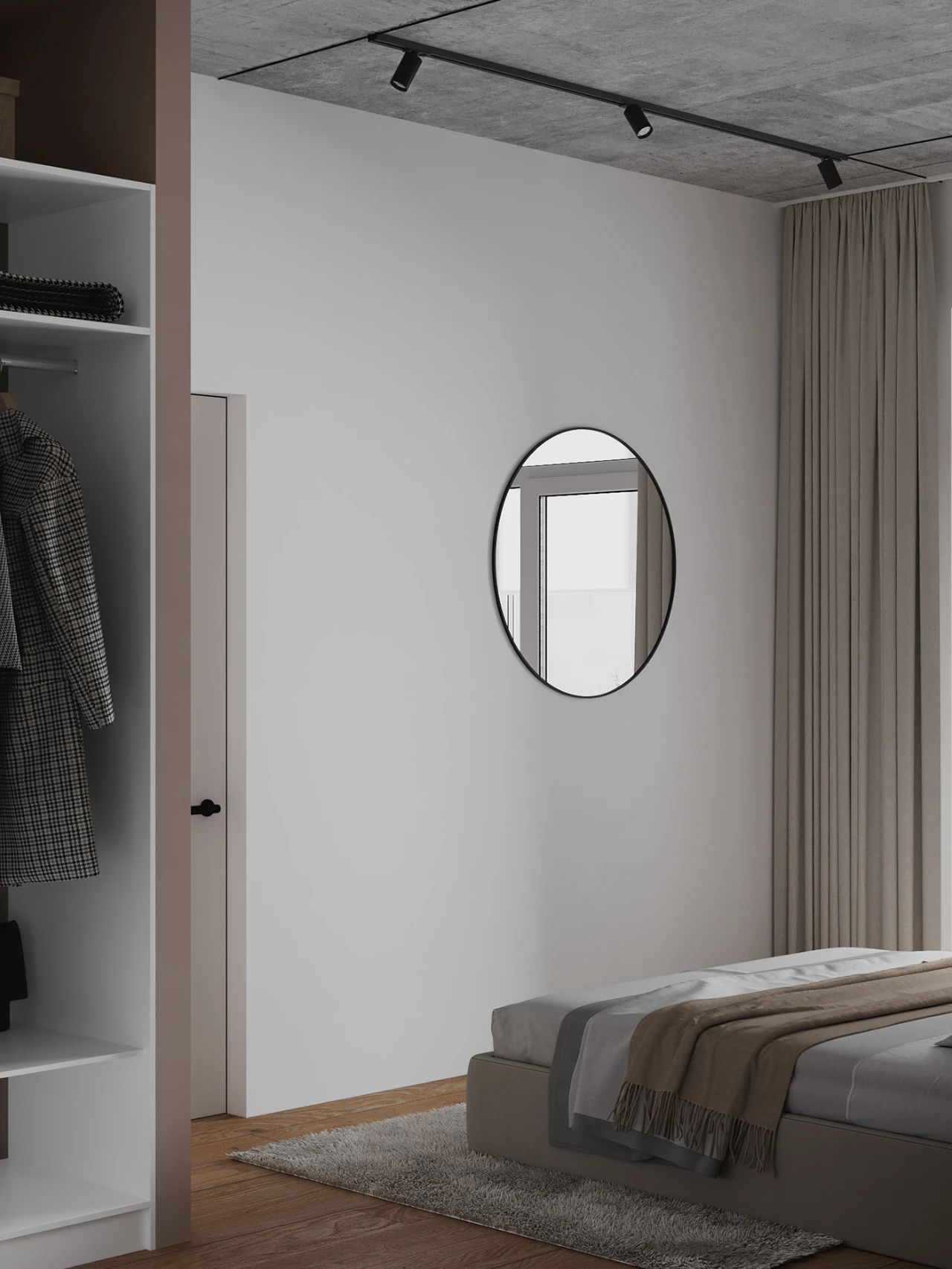 简约之美 · Екатерина Кузнецова 的一居室公寓设计丨Simple Form Interiors-84