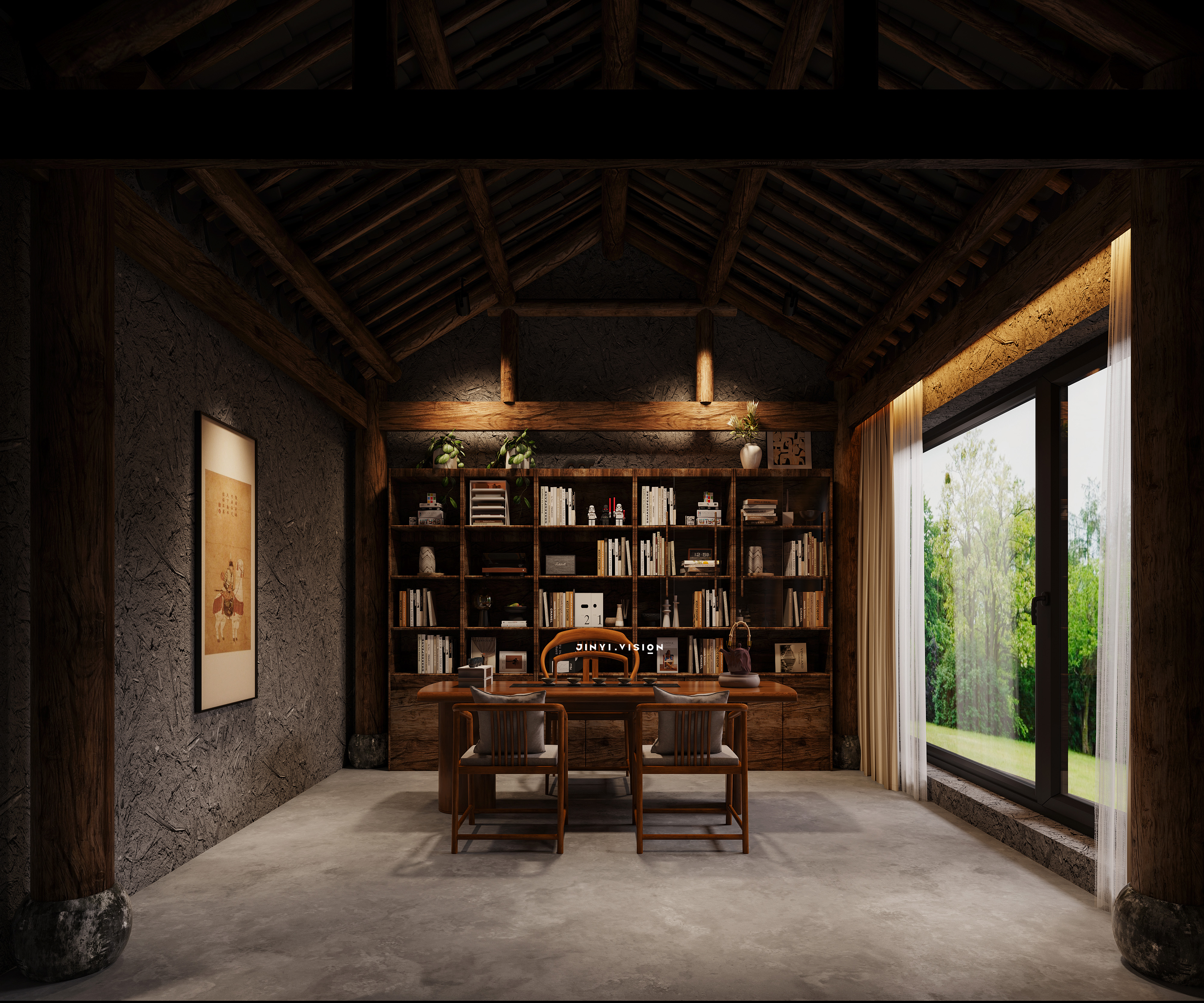 卷帘大将江西菜餐饮空间-8