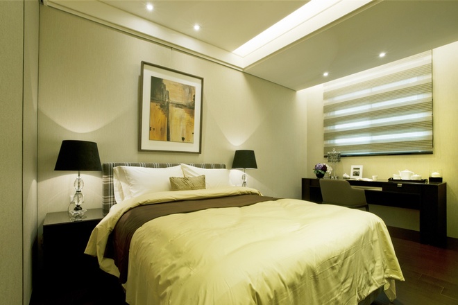 现代优雅的四居室装修欣赏-0