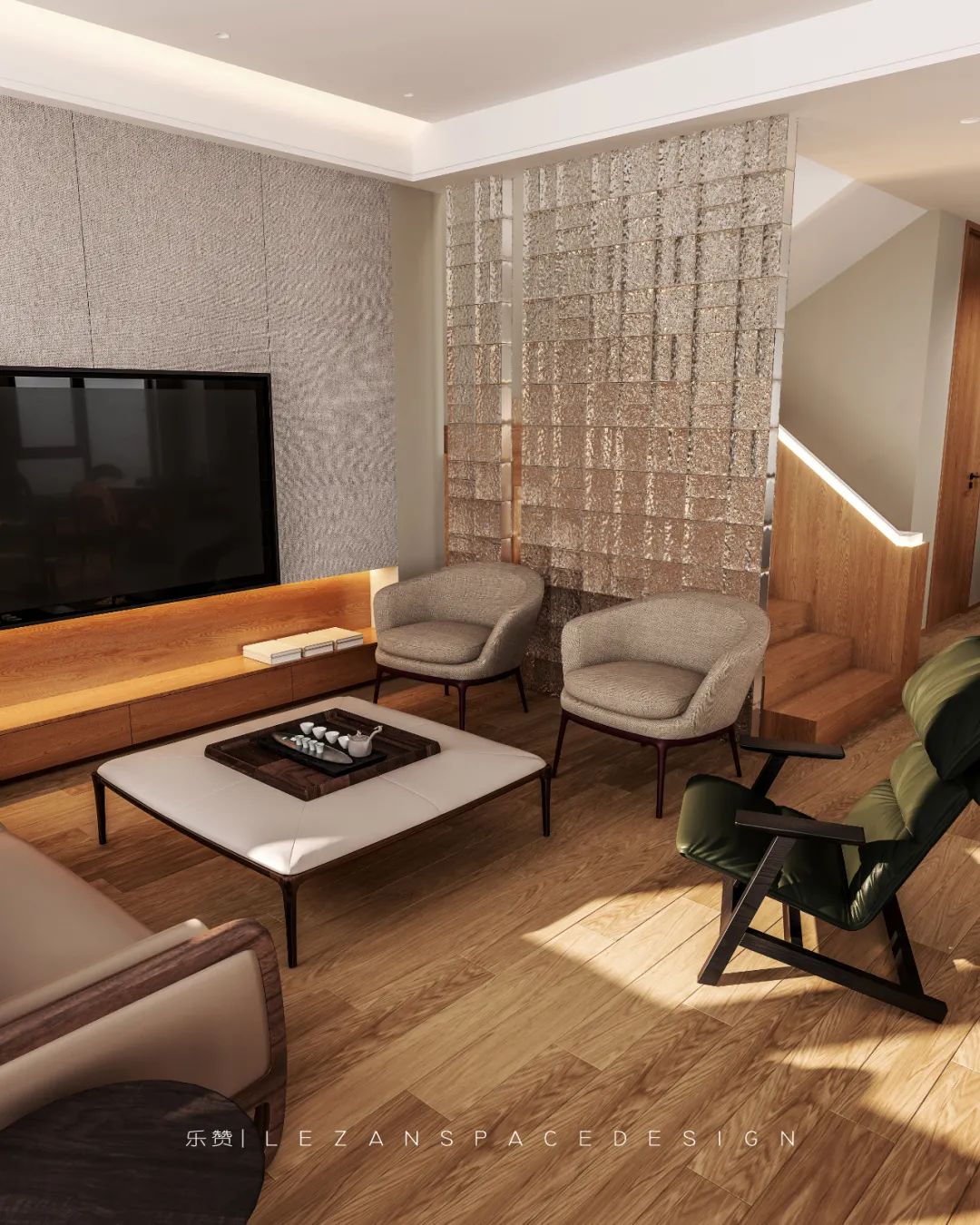 如行云流水~舒畅自在丨中国宁波丨宁波市乐赞室内装饰设计有限公司-10