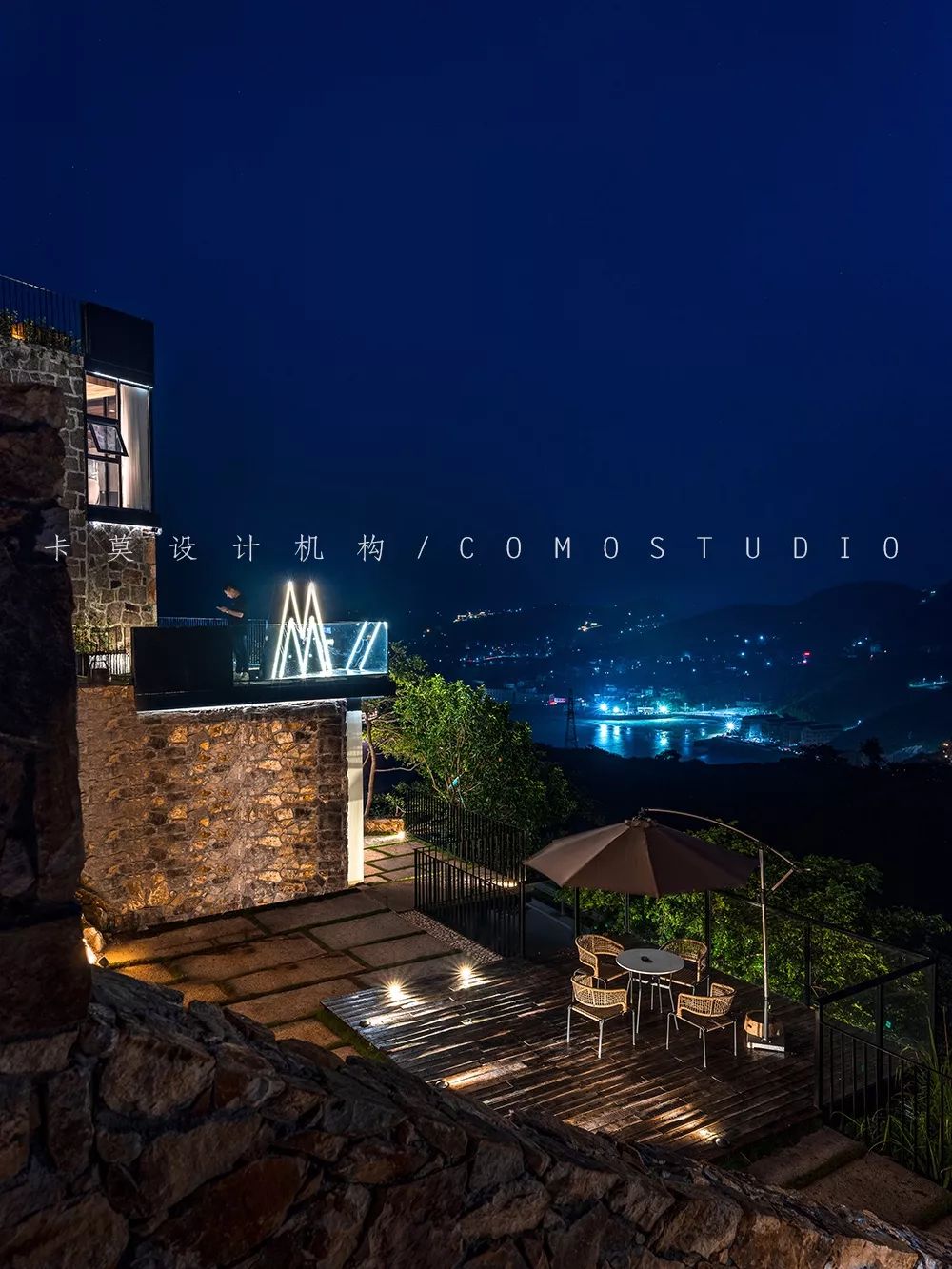 温岭石塘 | 漫居枕石听海——黑与白的诗性生活空间-15