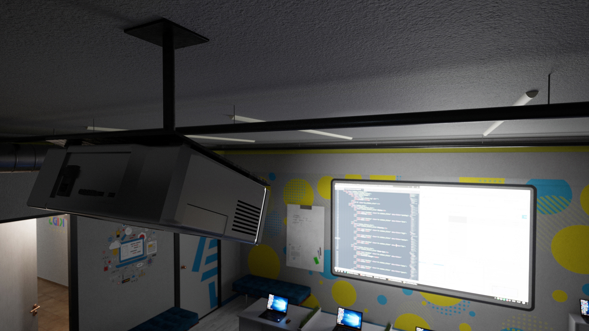 Programming School for Kids 教室设计-9