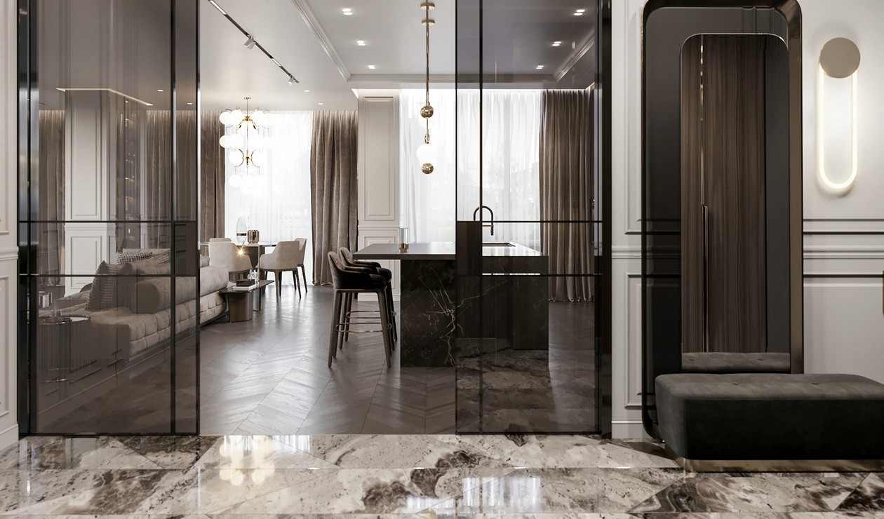 高级灰色系住宅设计 实力演绎低调奢华！-1