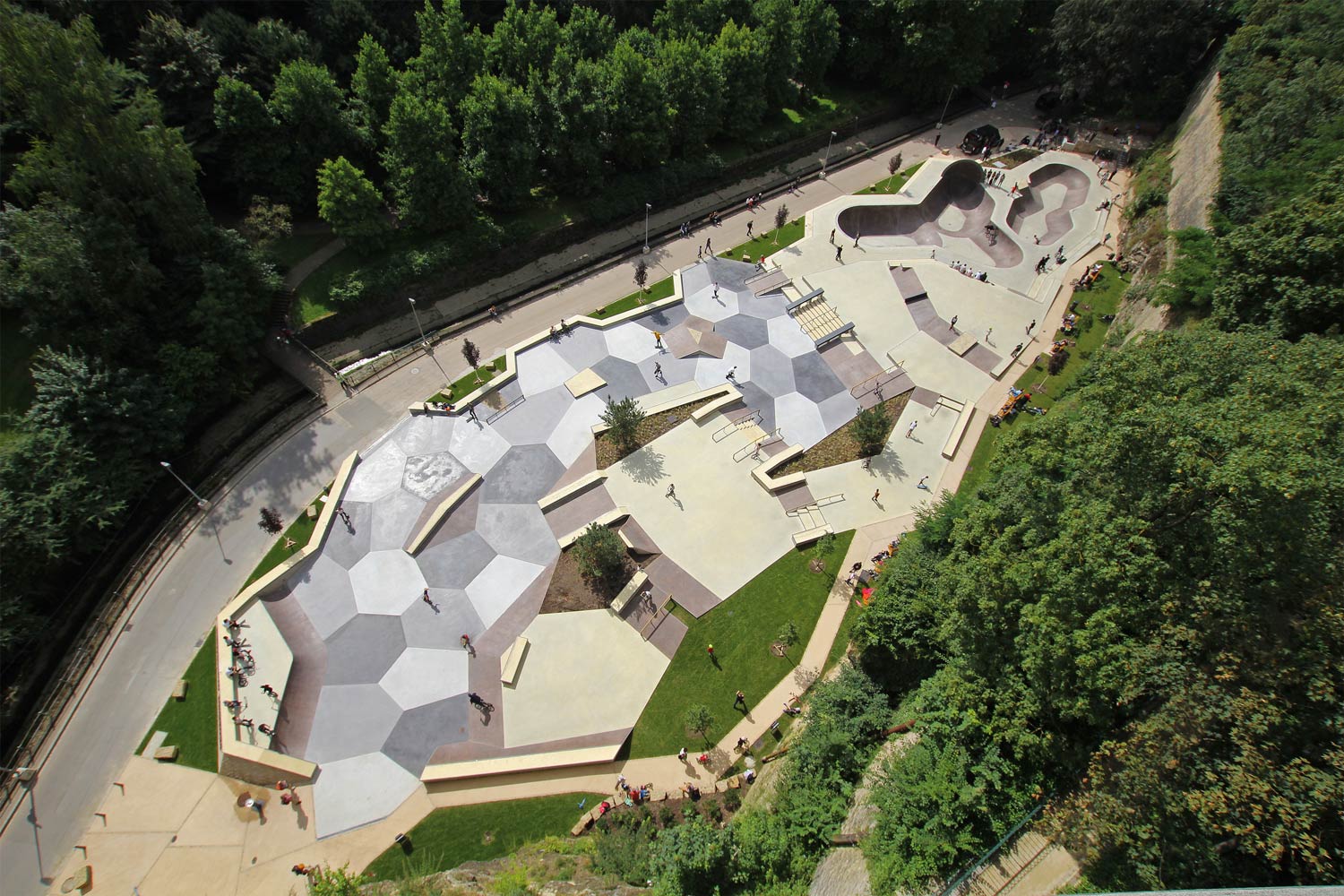 Lu·embourg Peitruss 滑板公园-5