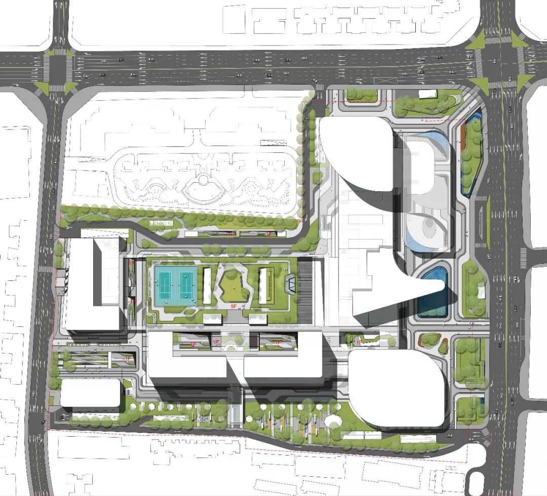 深圳南山医院改扩建项目，绿色疗养空间助力健康生活-7