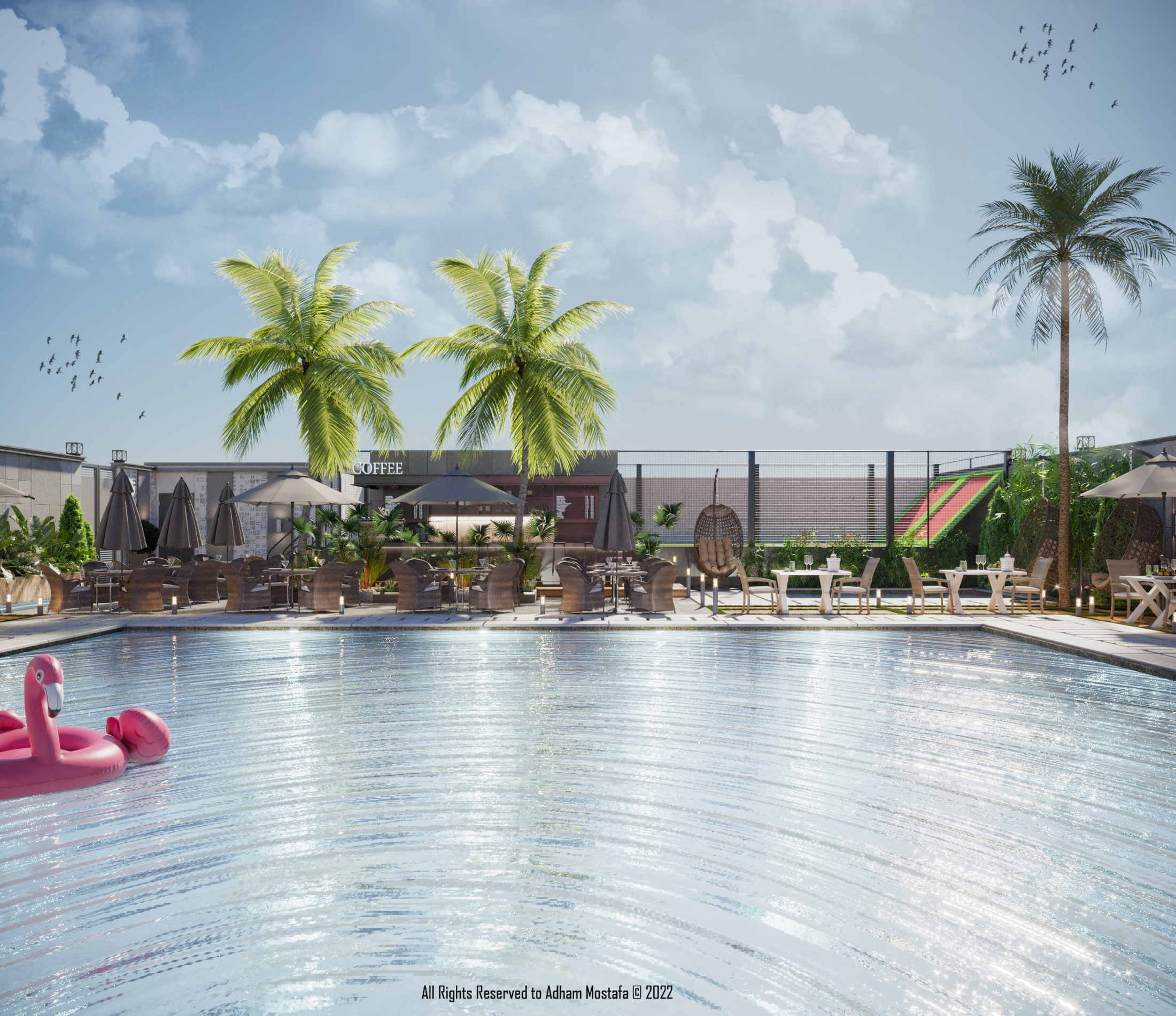 咖啡馆和儿童区丨埃及-4