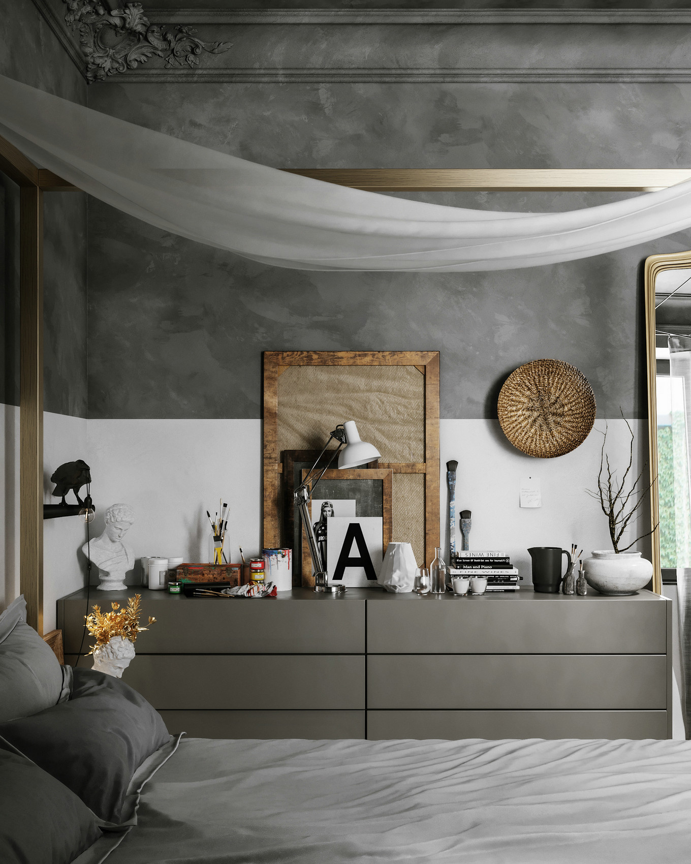 极简欧式设计 - 鸟瞰图高清原图赏析-12