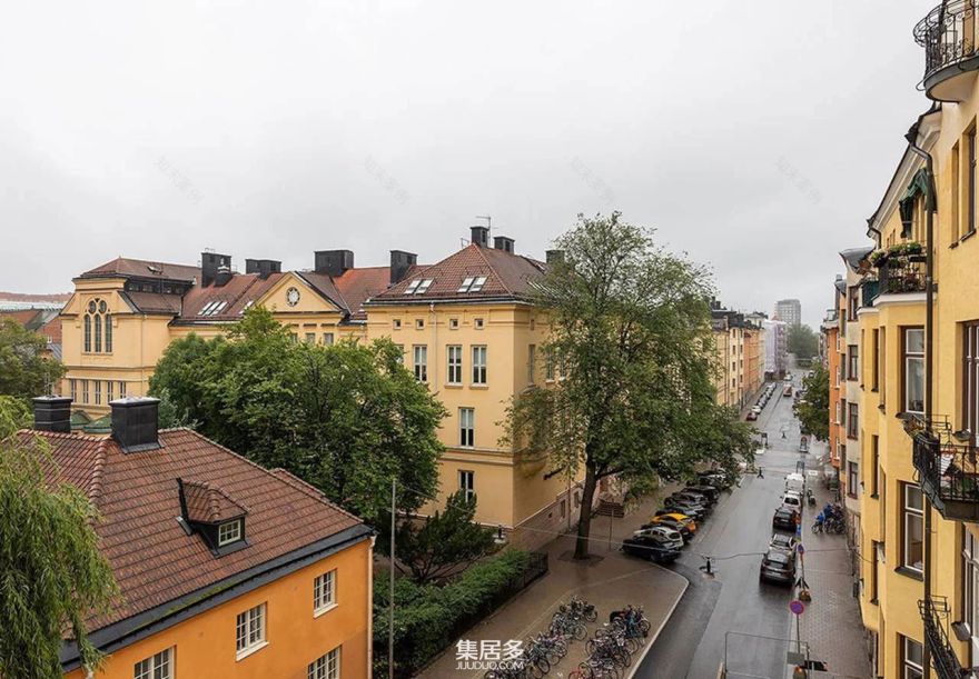 瑞典冷色调住宅-10