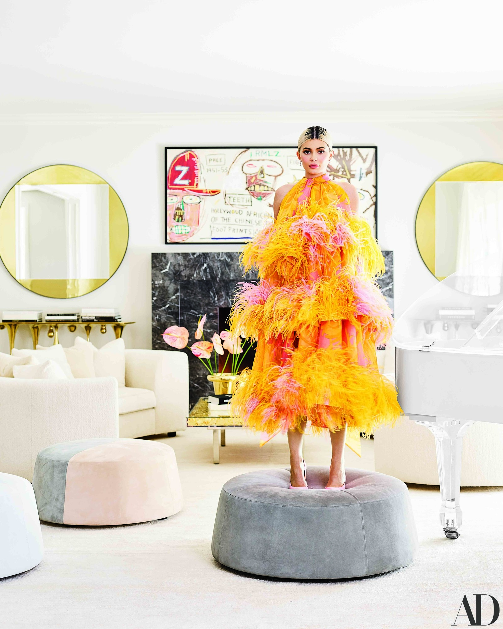 Kylie Jenner住宅室内装饰项目丨Martyn Lawrence Bullard-8