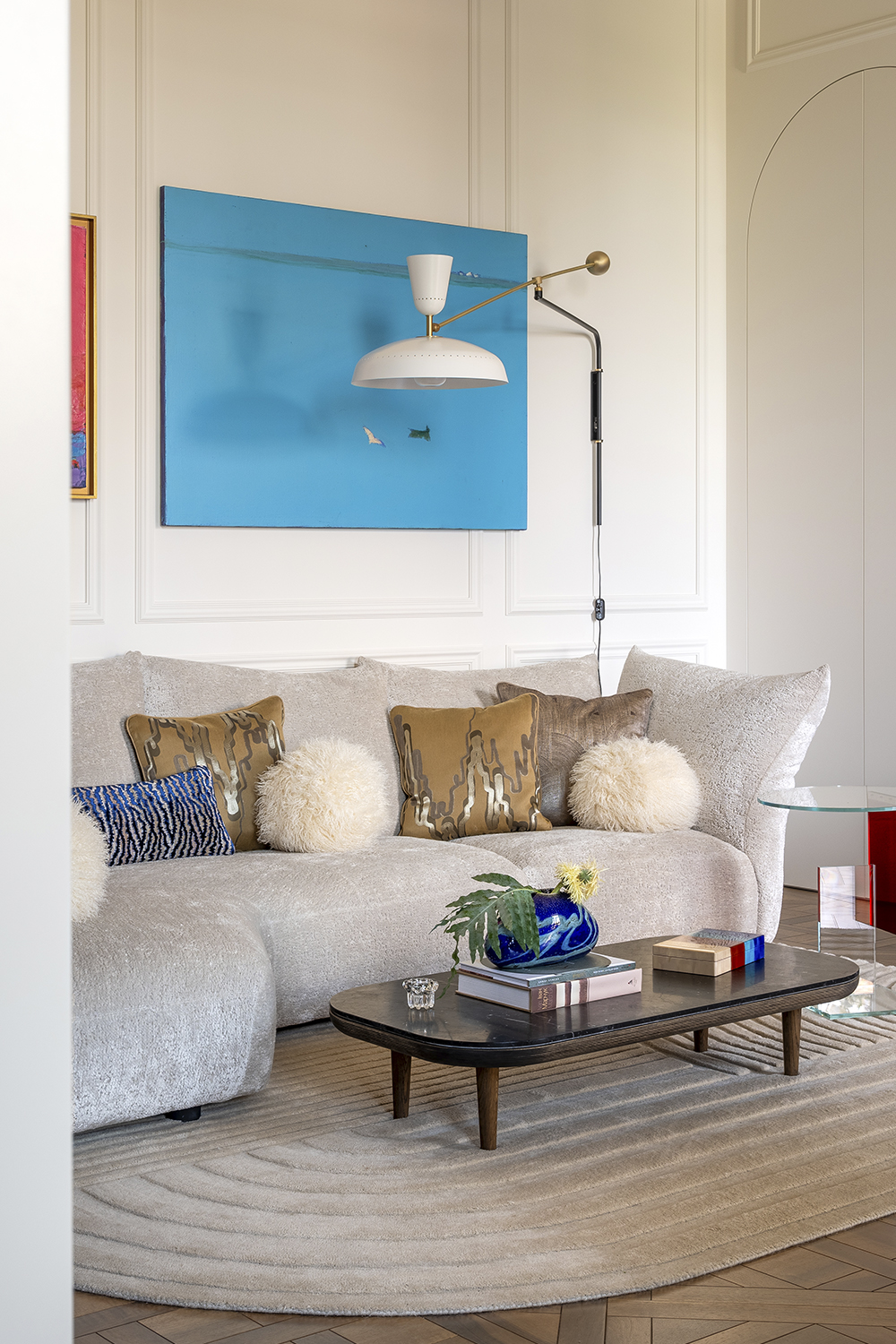 美好时代、装饰艺术、中世纪现代主义与粗野主义公寓丨乌克兰丨Yana Molodykh-1