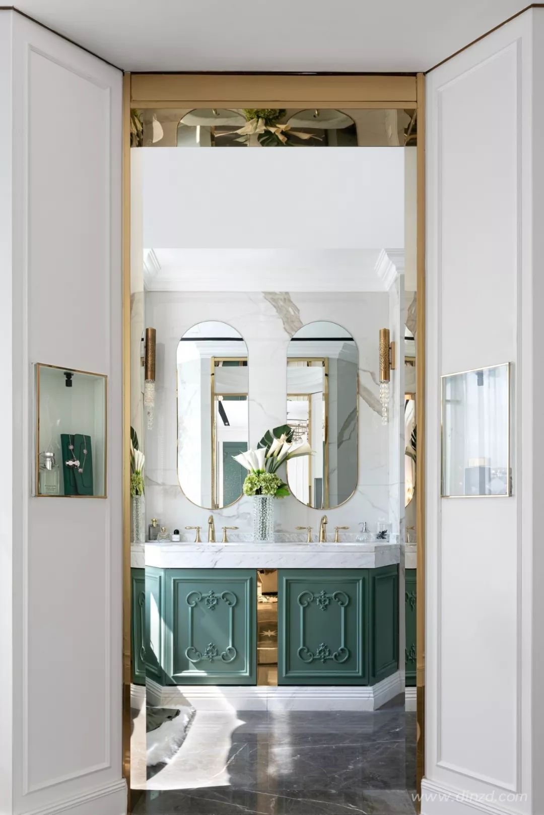 天津中海国际公园城澜湖苑 | 现代法式奢华样板间-56