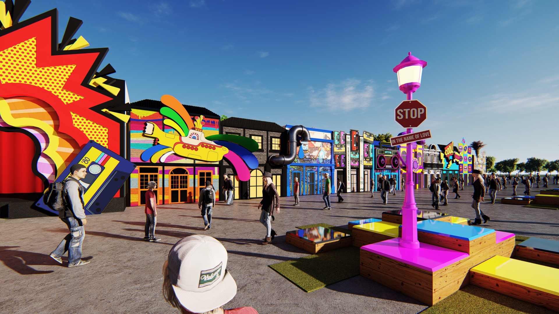 里约摇滚 主题别墅丨Da20 Cenografia-7