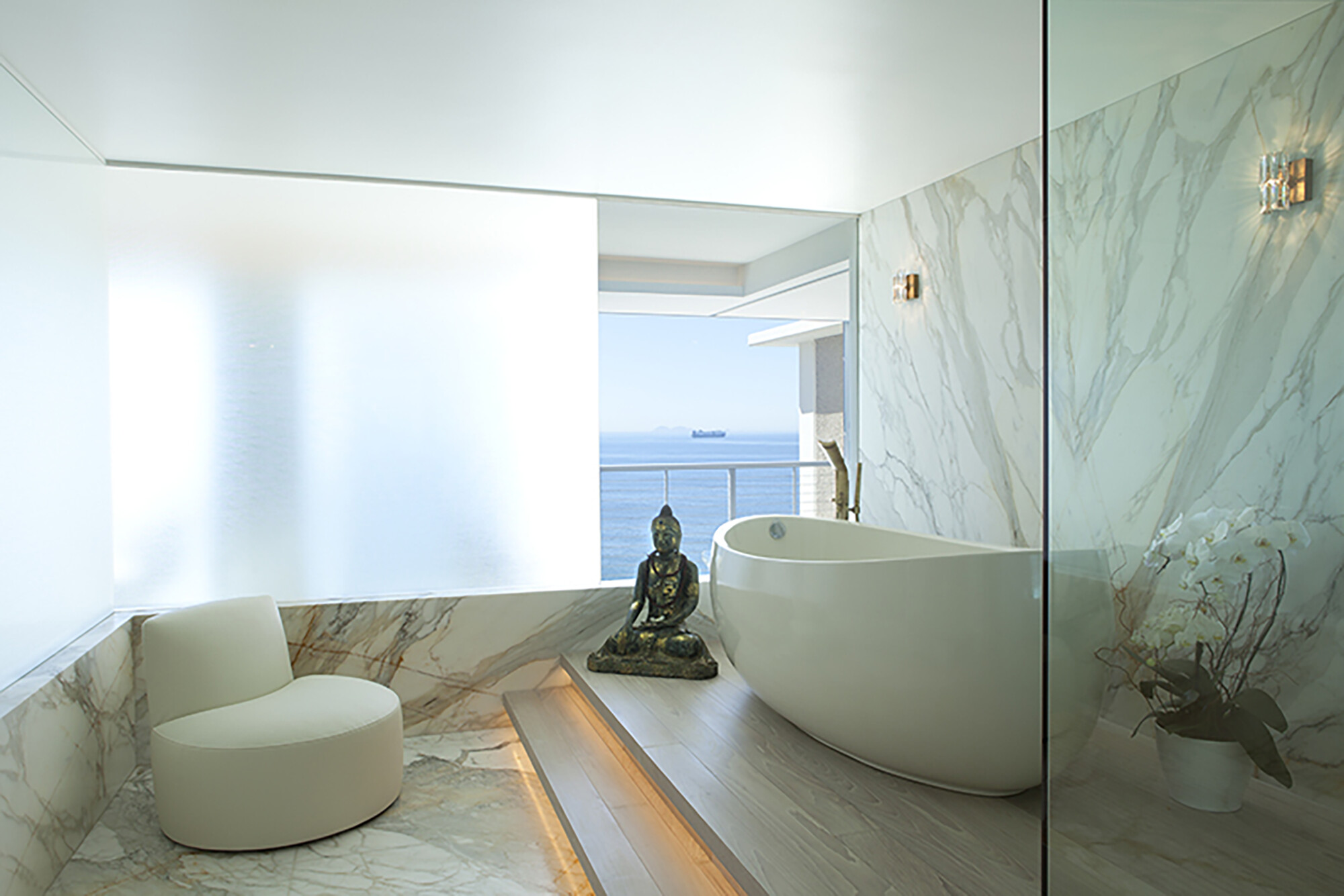 加州海滨豪华公寓,海景尽收眼底-15