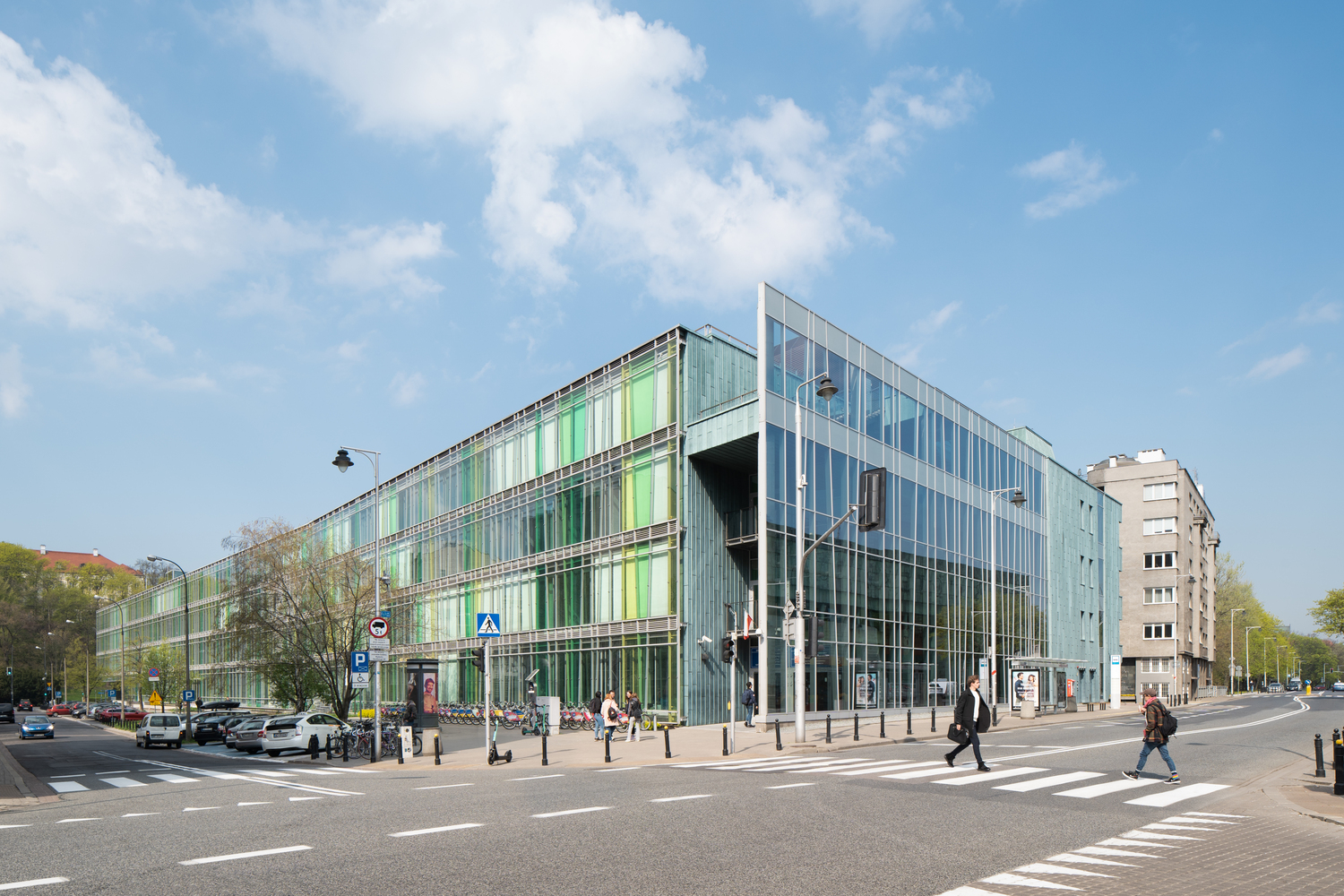 波兰华沙杜布拉 55 号现代语言与应用语言学建筑丨Kuryłowicz & Associates-11