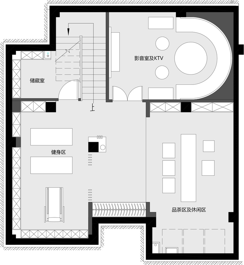 江南嘉悦现代极简设计 感受色彩变化之美-2