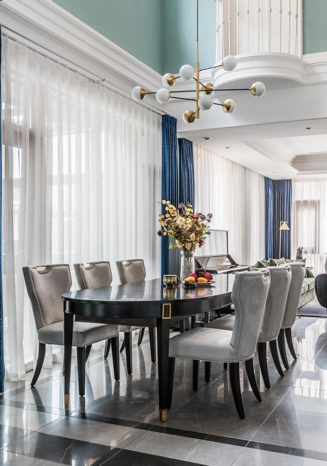 万科东丽湖独栋别墅玄关设计-7