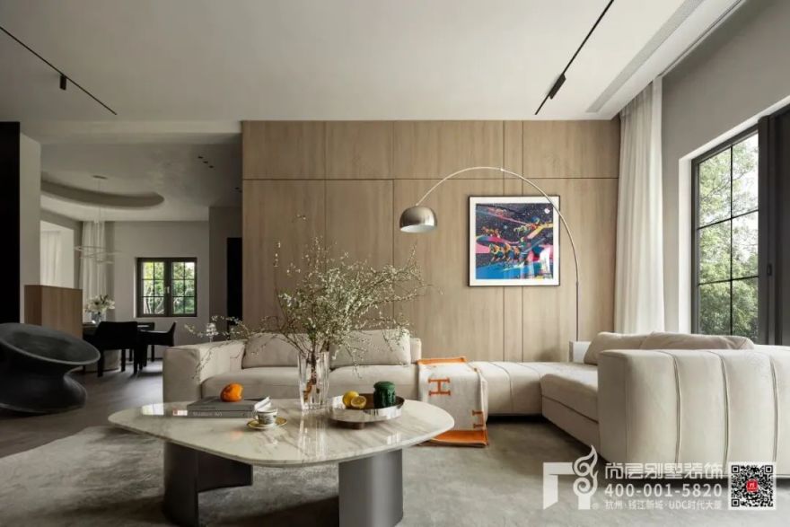 现代别墅设计 · 家人之名,幸福空间丨杭州尚层装饰-18