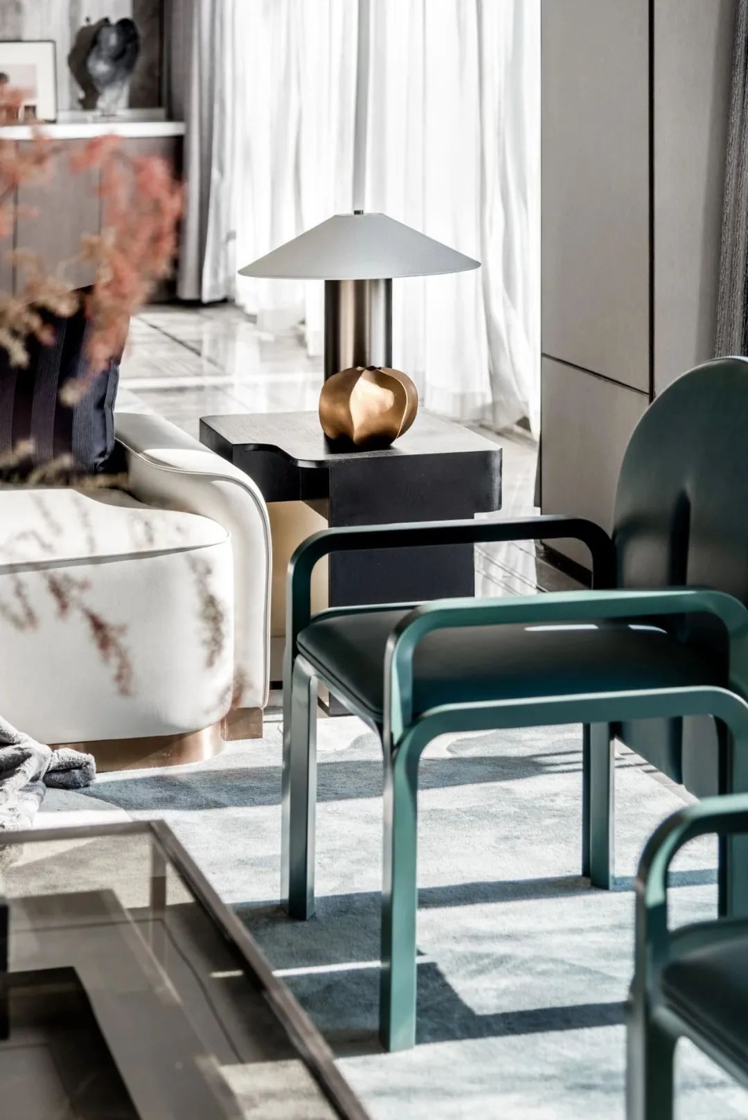 济南新城·玺樾叠拼样板间丨中国德州丨上海飞视设计,邸设空间设计(上海)有限公司,新时光照明设计-14