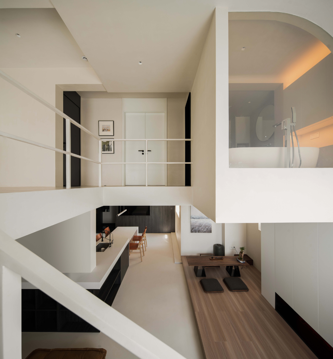 日光 · 天津河北区老住宅改造丨中国天津丨DEEP WHITE 深白设计-69