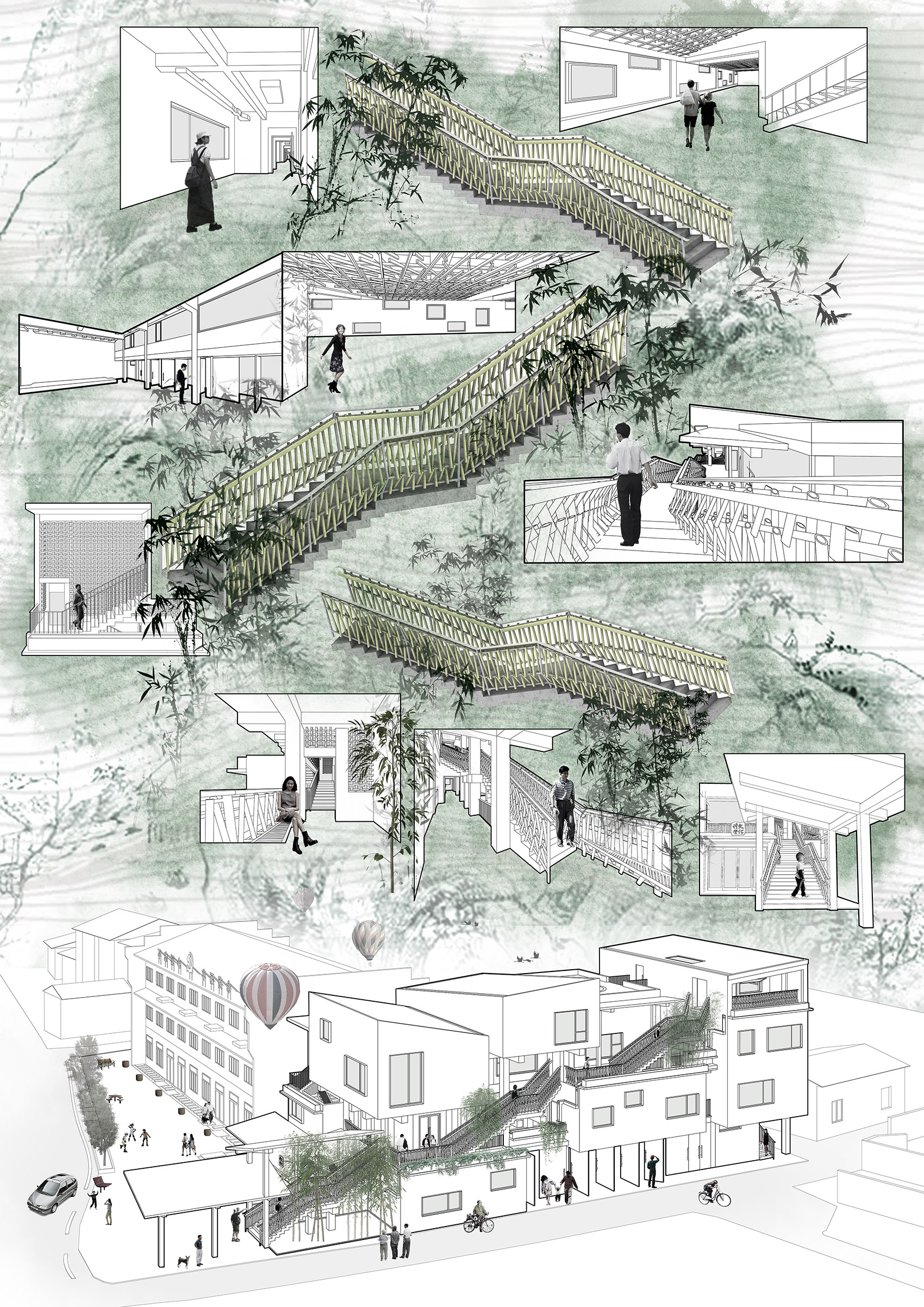 青山文化礼堂丨中国杭州丨MOMENTUM建筑设计事务所-10
