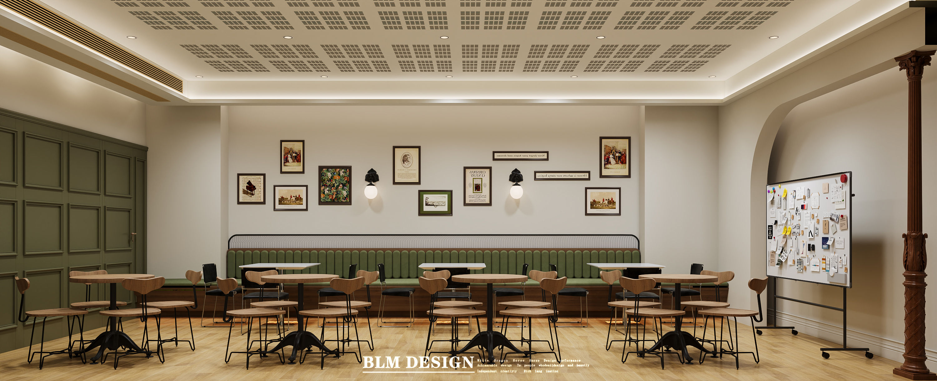 咖啡馆丨白龙马效果图-6