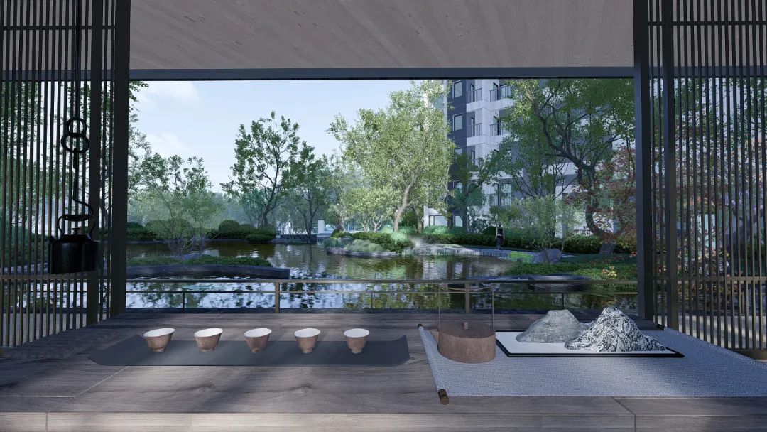 水磨江山大区景观丨四川大元环境艺术设计有限公司-23