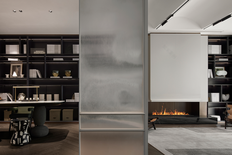 353㎡简奢豪宅丨岳蒙设计-20